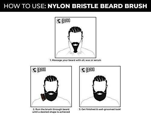 Beardo Nylon Beard Brush - DrMediCart