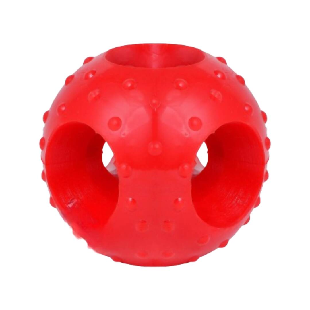 Buy Goofy Tails Dog Ball Dog Toys - Red (Large)