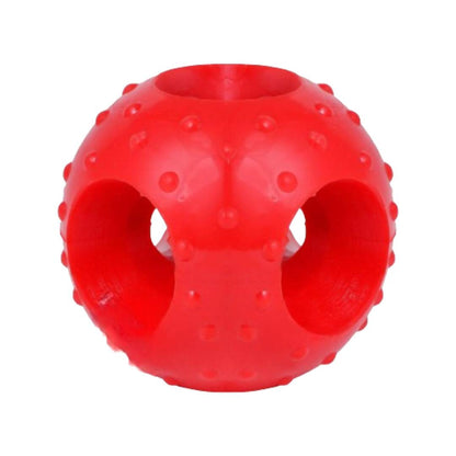 Buy Goofy Tails Dog Ball Dog Toys - Red (Large)