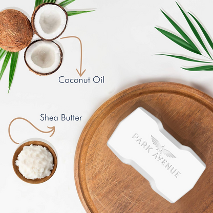 Park Avenue Premium Men's Soap With Shea Butter + Coconut Oil