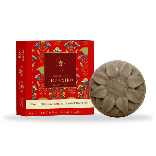 Buy Organiko Royal Hibiscus & Remedial Pomegranate Soap from DrMediCart, Ship from India to USA