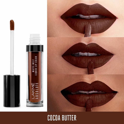 Lakme Absolute Matte Melt Liquid Lip Color - Cocoa Butter