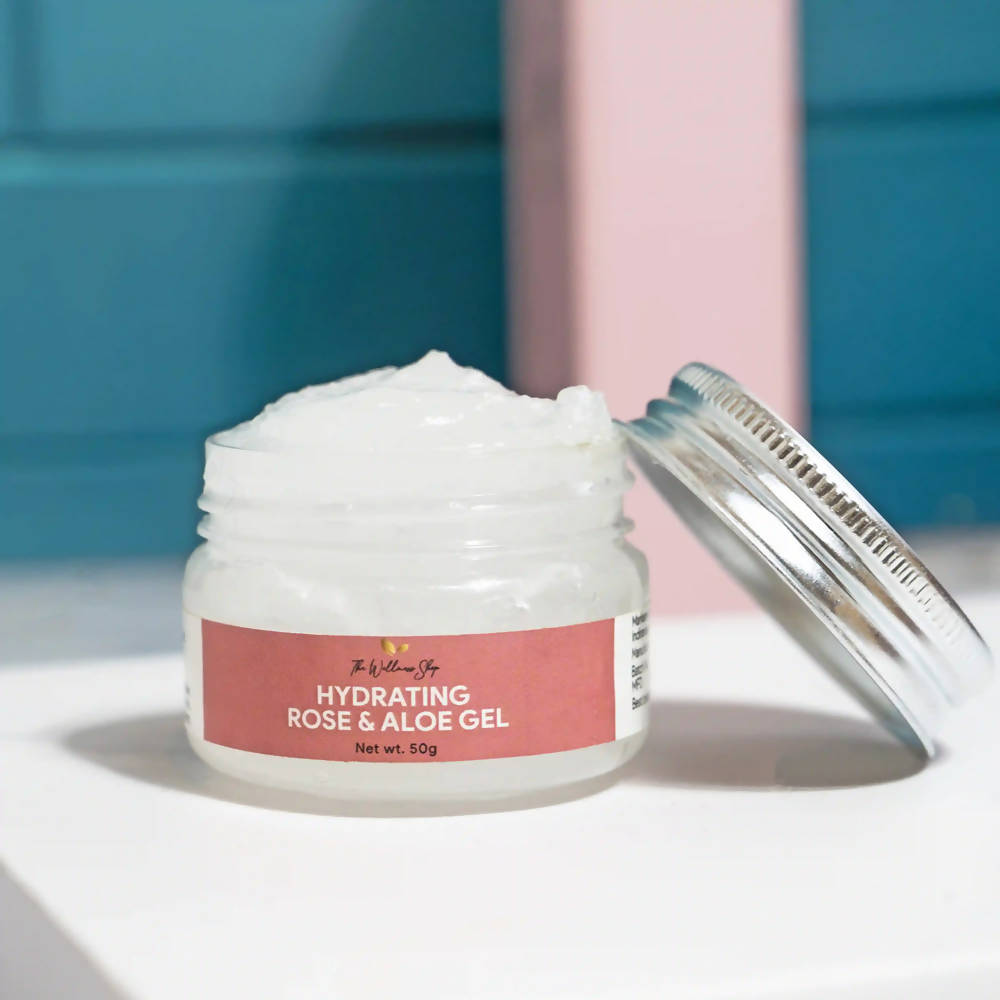 The Wellness Shop Hydrating Rose And Aloe Vera Face Gel - Drmedicart