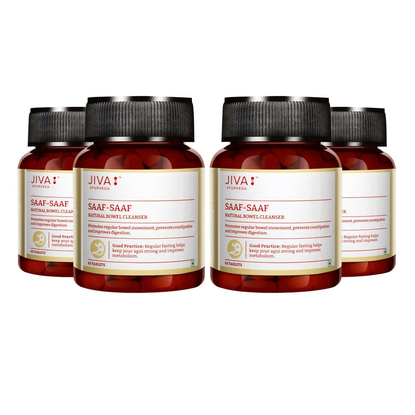 Jiva Ayurveda Saaf Saaf Tablets