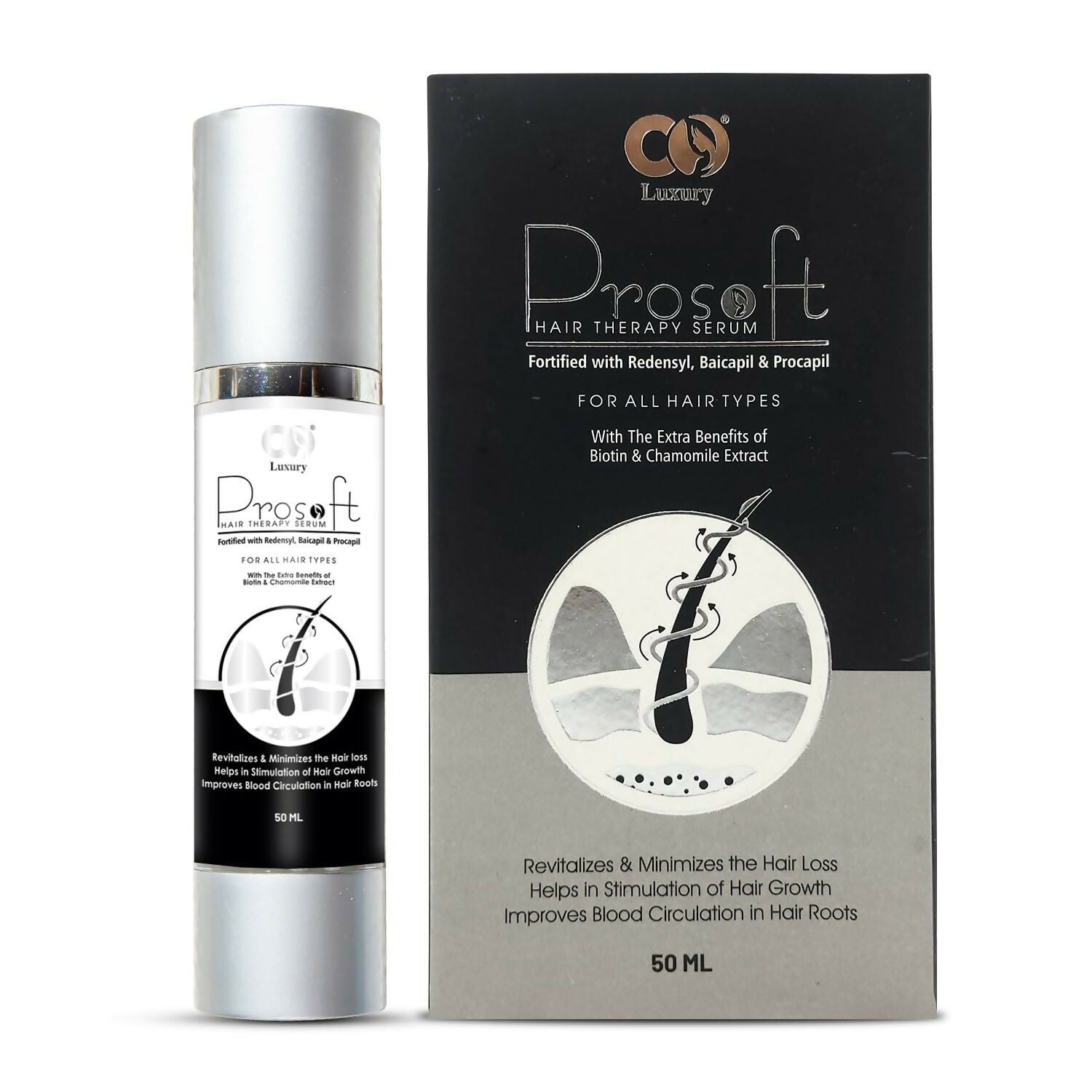 Prosoft Hair Therapy Serum For Hair Fall Control & Hair Growth