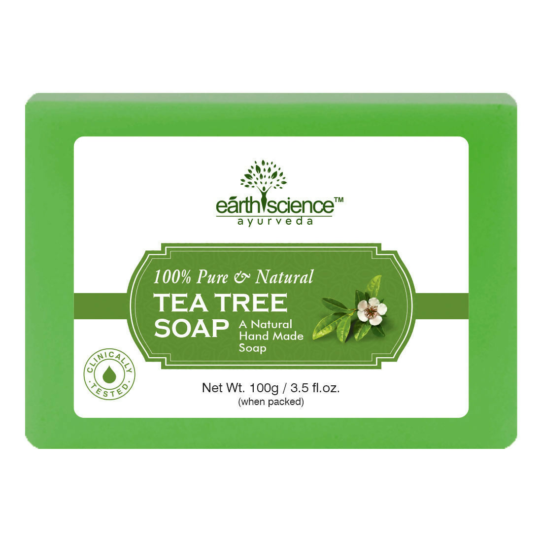 Earth Science Ayurveda Tea Tree Bath Soap
