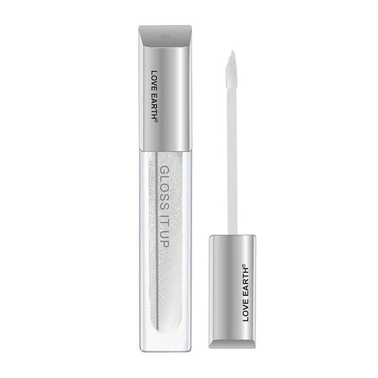 Love Earth Lip Gloss - Love Magnet (Silver Glitter)