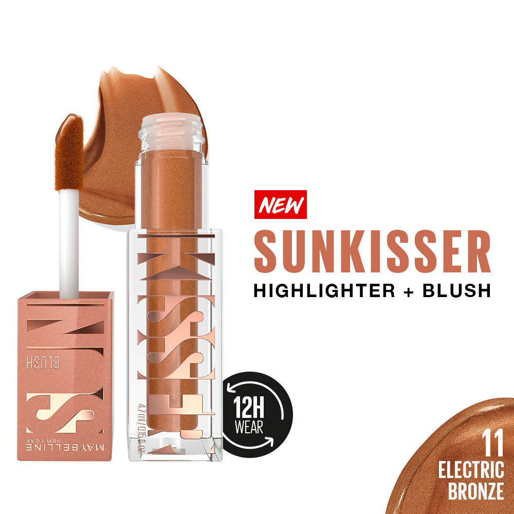 Maybelline New York Sunkisser Highlighter + Blush - Electric Bronze