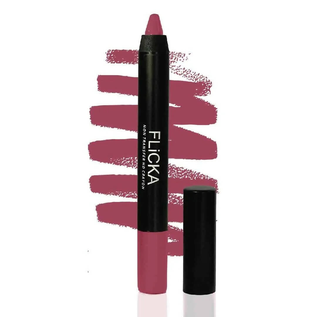 Buy FLiCKA Lasting Lipsence Crayon Lipstick 03 Lazy In Bed - Coral from DrMediCart, Ship from India to USA