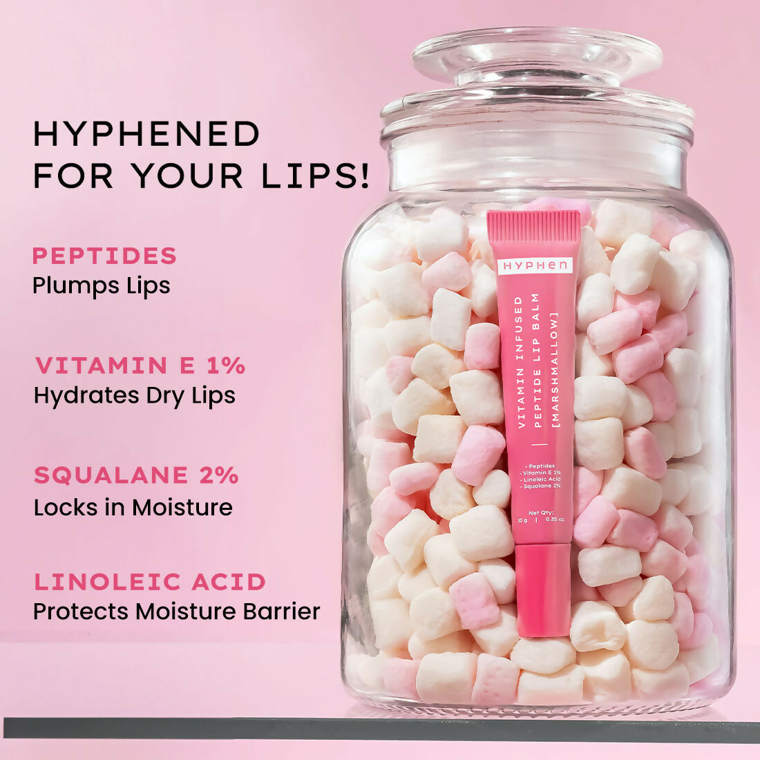 Hyphen By Kriti Sanon The JuicyLipsOrNothing Gift Kit For 24 Hrs Moisturization & Hydration 3 Tints in 1