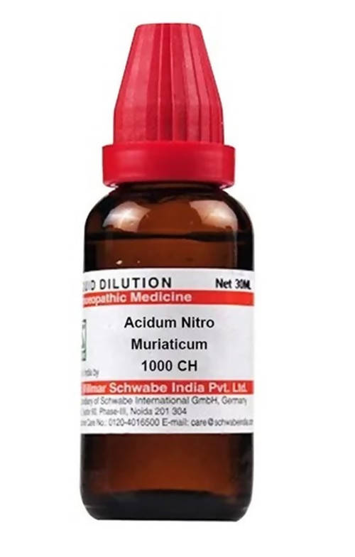 Buy Dr. Willmar Schwabe India Acidum Nitro Muriaticum Dilution from DrMediCart, Ship from India to USA