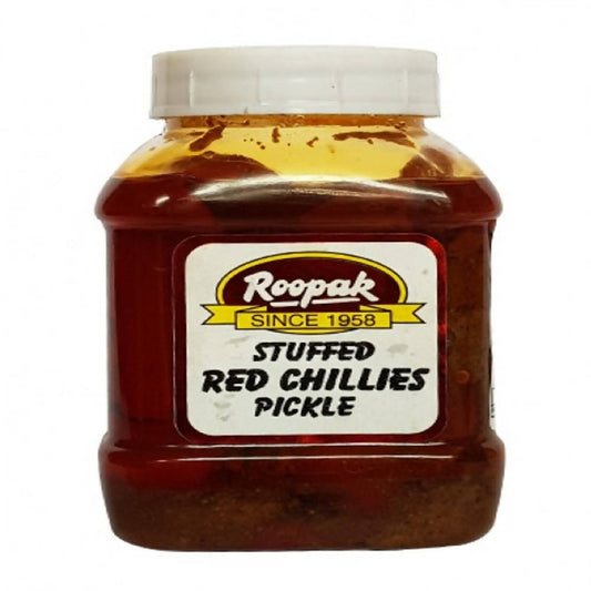 Buy Roopak Stuffed Red Chillies Pickle from DrMediCart, Ship from India to USA