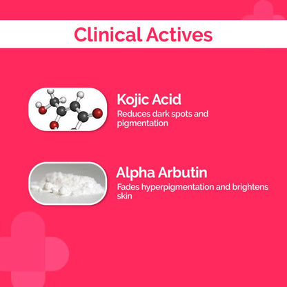 The Derma Co 1% Kojic + Arbutin Sheet Mask - Drmedicart
