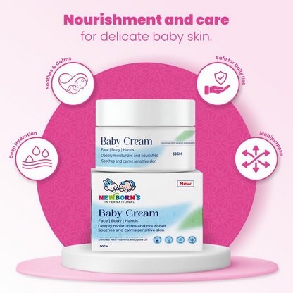 Newborn's Gentle Baby Diaper Rash Cream