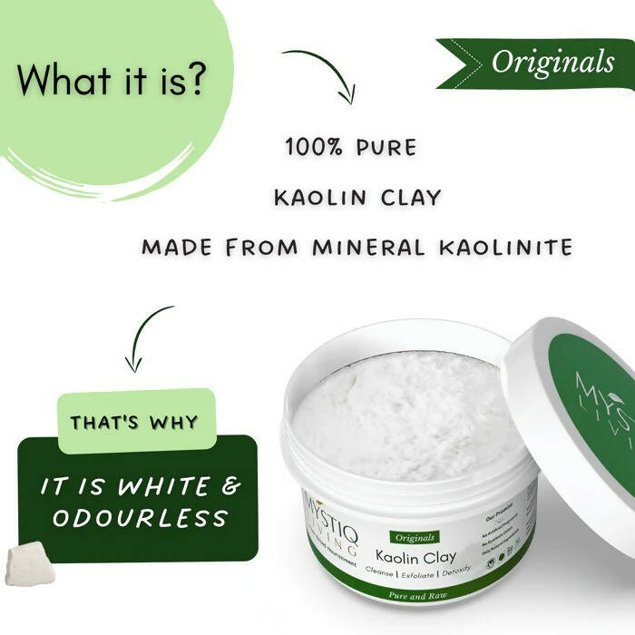Mystiq Living Originals Kaolin Clay Powder