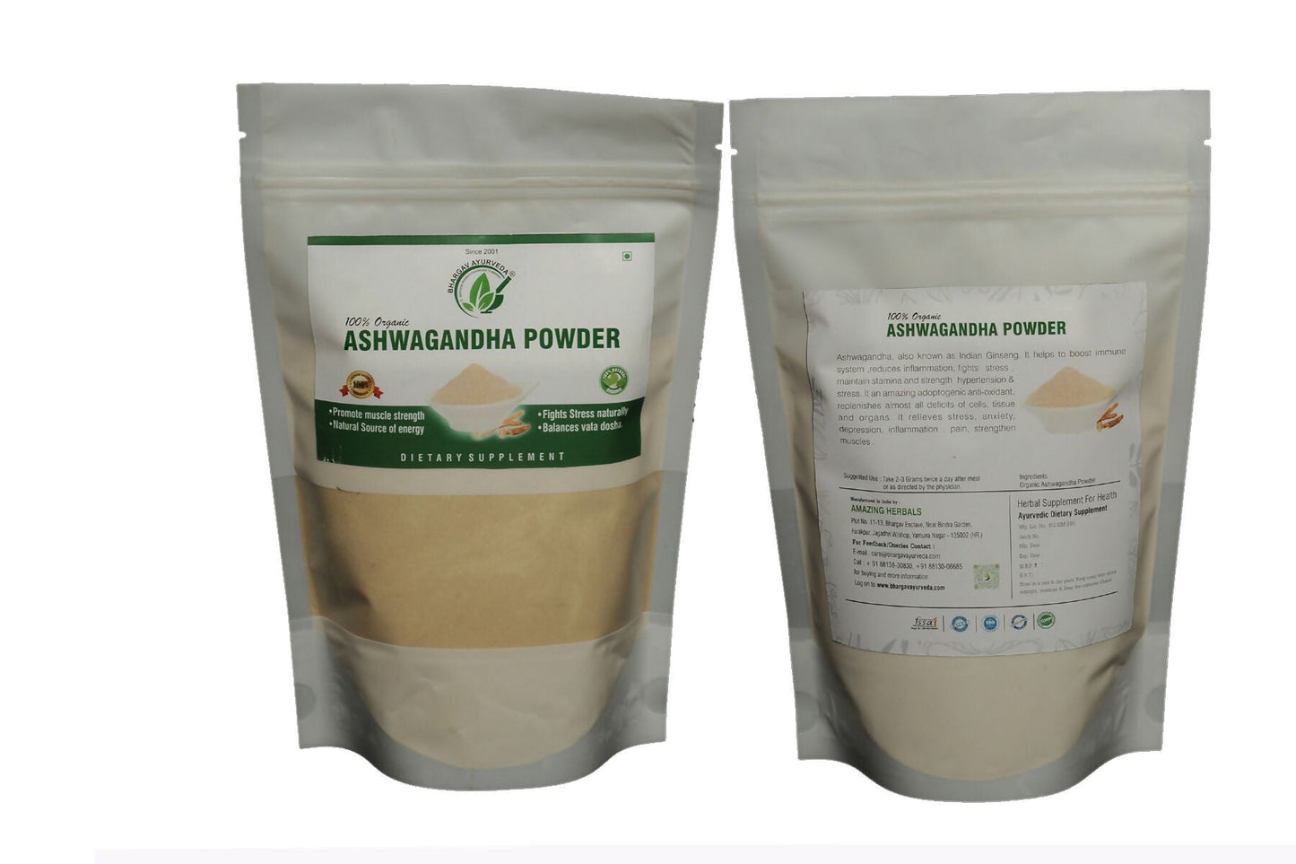 Dr.Bhargav’s Organic Ashwagandha Root Powder