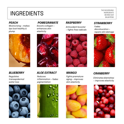 Diam Beauty Glass Tint Lip Balm - Black Onyx