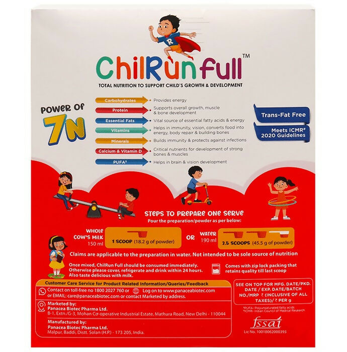 Chilrun 2+ Drink For Children’s Growth and Development Chocolate