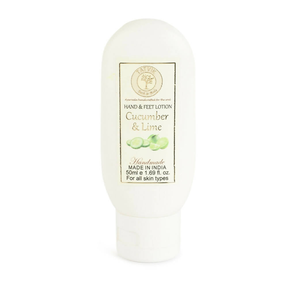 Buy Tatvik Ayurveda Hand & Feet Lotion - Cucumber& Lime from DrMediCart, Ship from India to USA