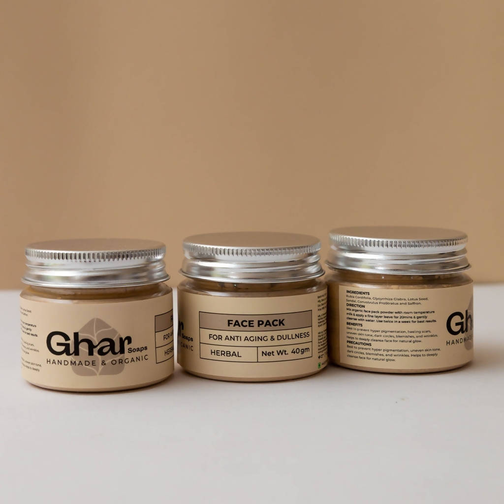 Buy Ghar Soaps Ayurvedic Face Pack from DrMediCart, Ship from India to USA