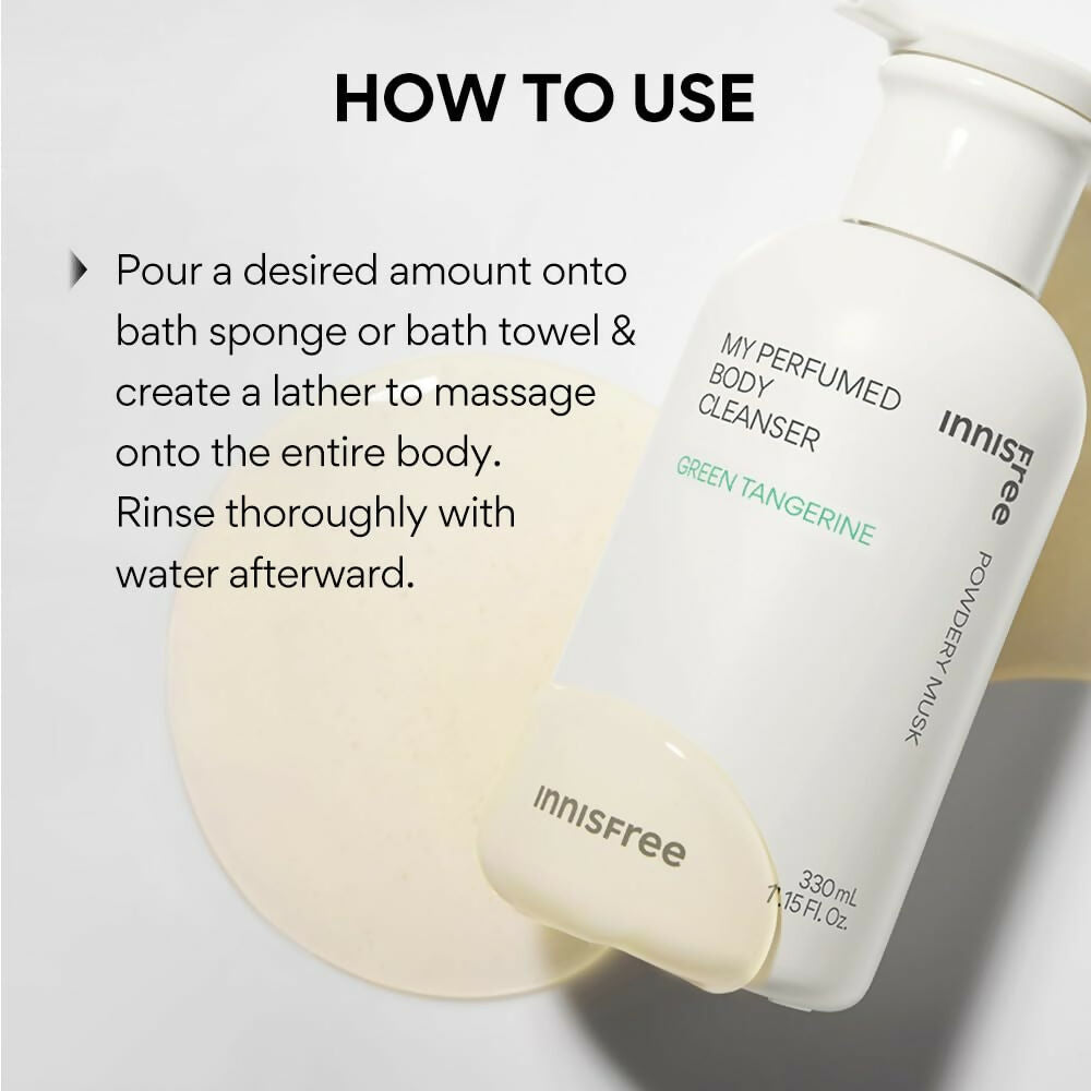 Innisfree My Perfumed Body Green Tangerine Body Cleanser