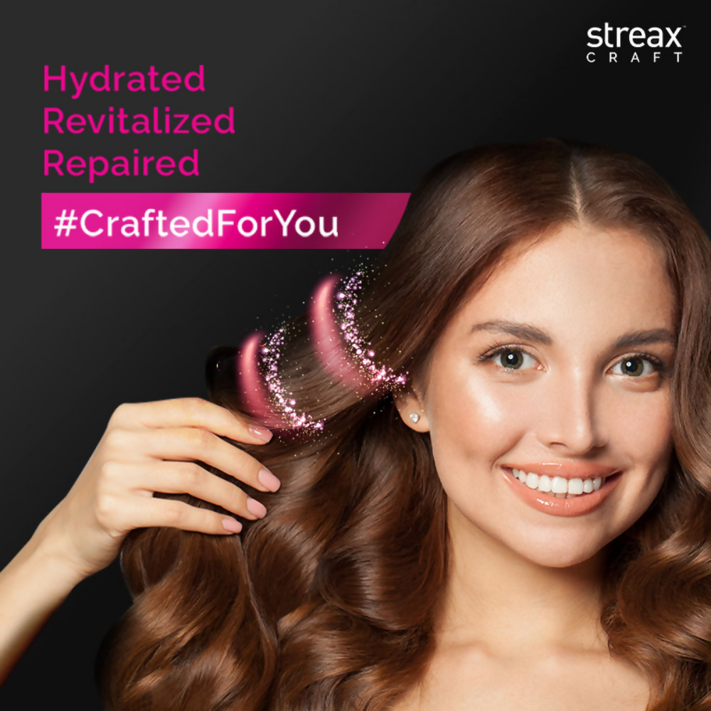 Streax Craft Repair Shampoo For Dry and Damaged Hair Repair With Pro Vitamin B-5