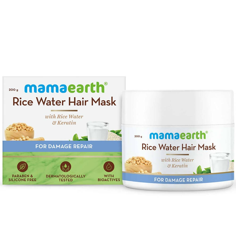 Buy Mamaearth Rice Water Hair Mask with Rice Water & Keratin from DrMediCart, Ship from India to USA