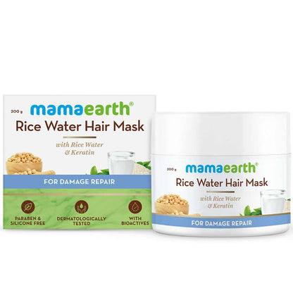 Buy Mamaearth Rice Water Hair Mask with Rice Water & Keratin from DrMediCart, Ship from India to USA