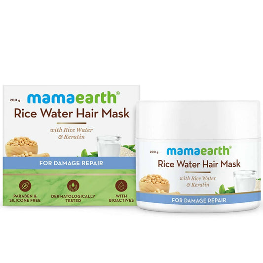 Buy Mamaearth Rice Water Hair Mask with Rice Water & Keratin from DrMediCart, Ship from India to USA