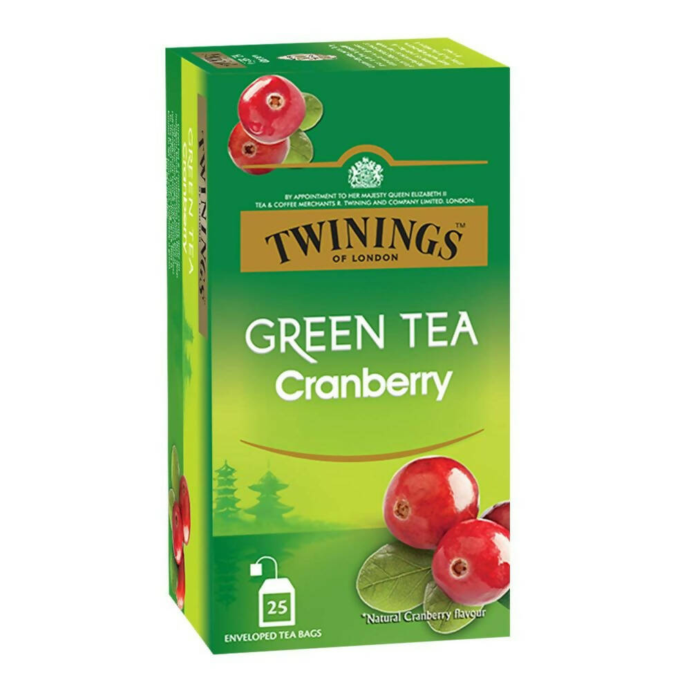 Buy Twinings Green Tea Cranberry Teabags from DrMediCart