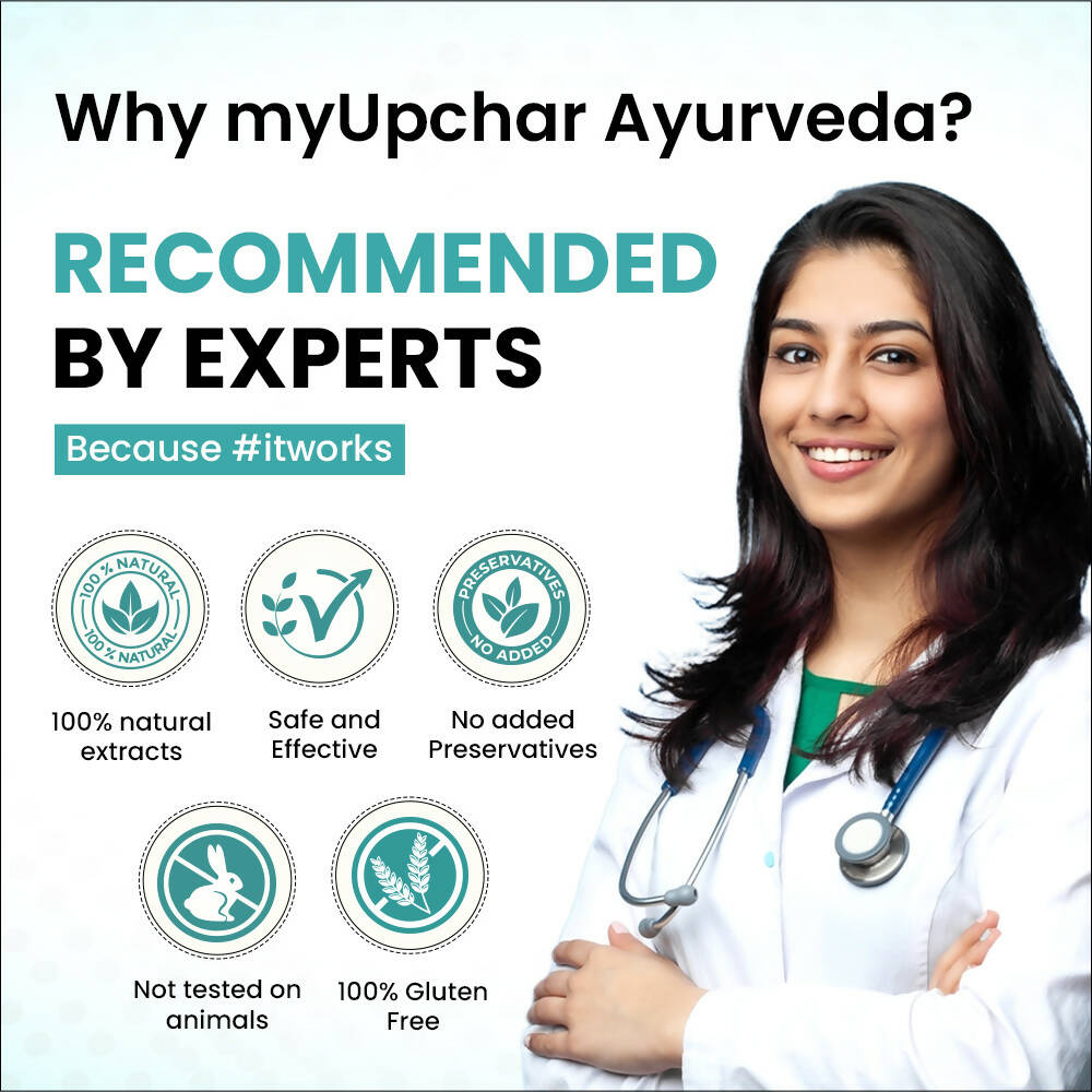 myUpchar Ayurveda Brihat Manjisthadi Churna Tablets