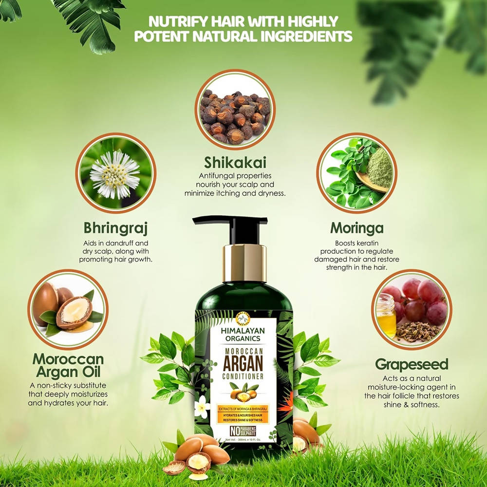 Himalayan Organics Moroccan Argan Conditioner - DrMediCart
