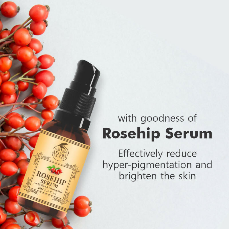 Skiura Nature Rosehip Serum For Radiant Glow