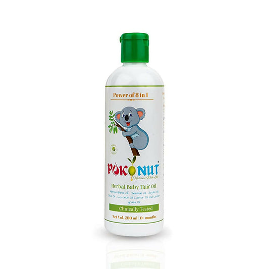 Buy Pokonut Herbal Chemical Free Baby Hair Oil from DrMediCart, Ship from India to USA