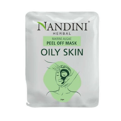Buy Nandini Herbal Marine Algae Peel Off Mask For Oily Skin from DrMediCart, Ship from India to USA