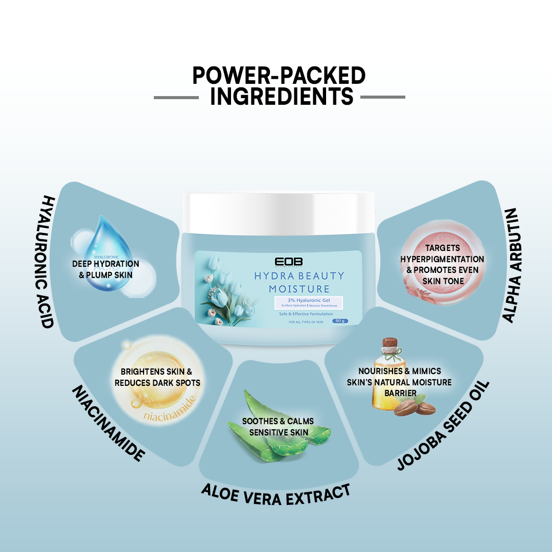 EOB Hydra Beauty Moisture 3% Hyaluronic Acid