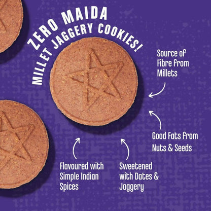 Early Foods Millet Ragi Choco Jaggery Cookies