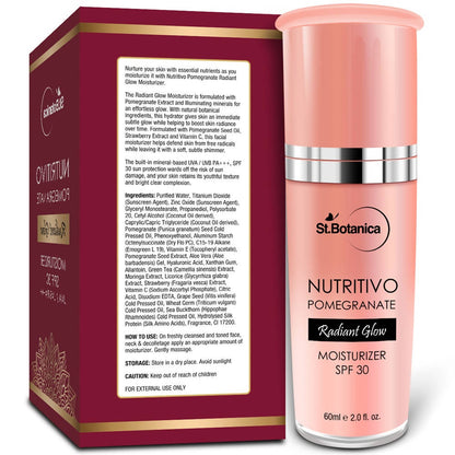 St.Botanica Nutritivo Pomegranate Radiant Glow Moisturiser SPF 30