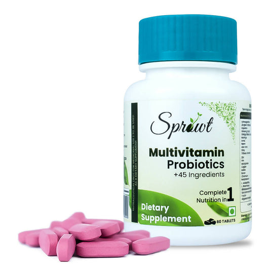 Sprowt Multivitamin With Probiotics Capsules
