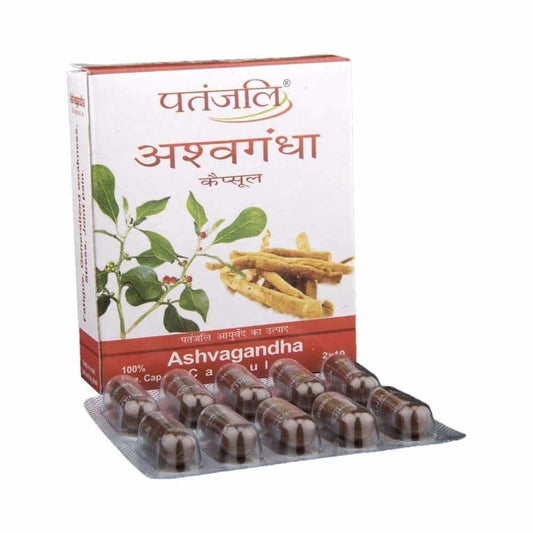 Buy Patanjali Ashwagandha Capsules from DrMediCart, Ship from India to USA