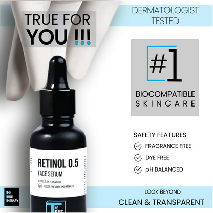 The True Therapy 0.5% Retinol Face Serum