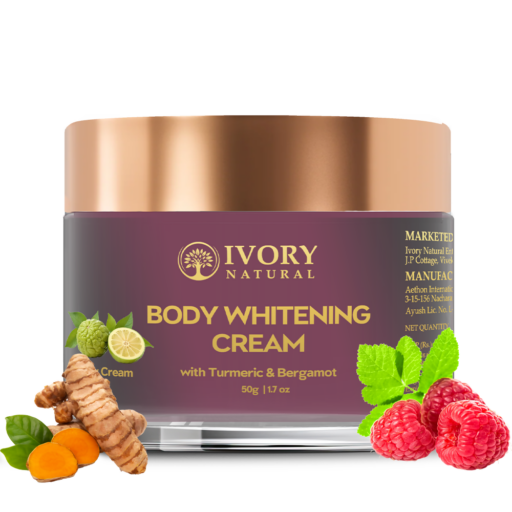 Ivory Natural Body Whitening Cream - Achieve Even Skin Tone And Smooth Texture For A Radiant Glow