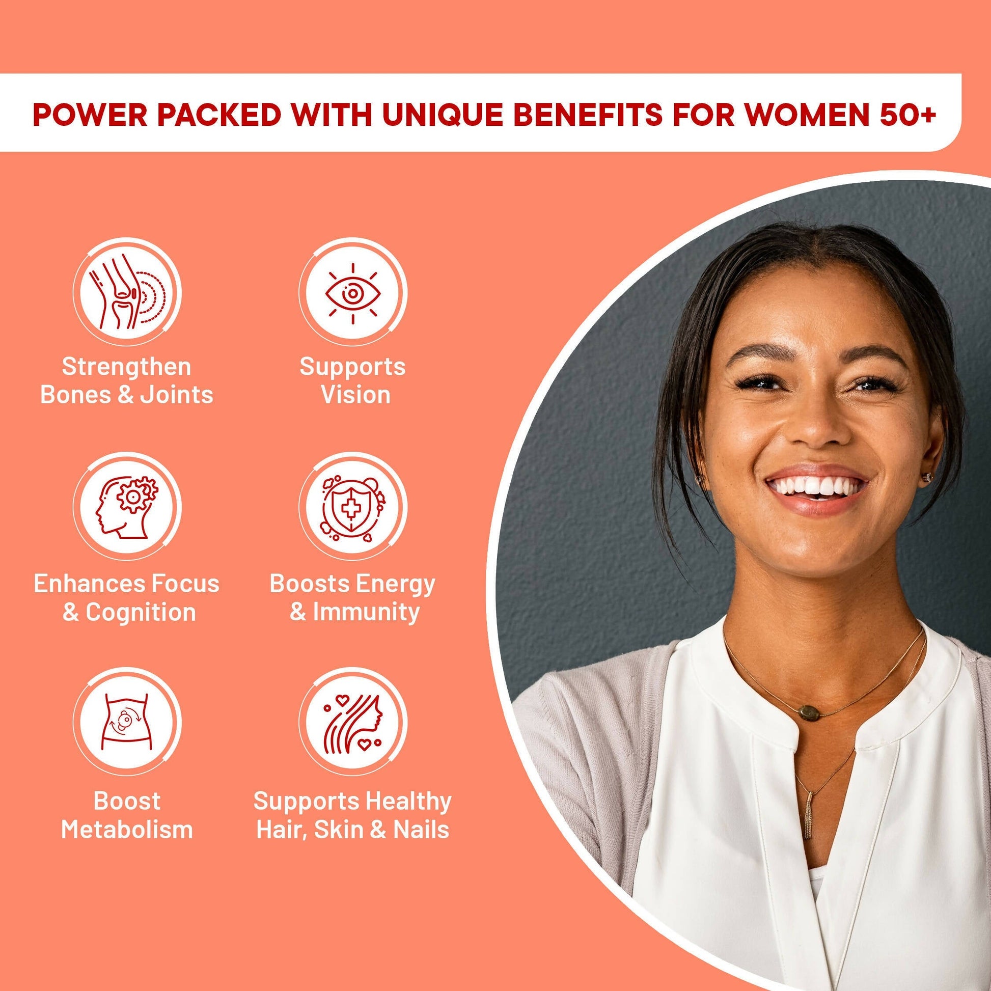 Wellbeing Nutrition Slow | Multivitamin for Her 50+ Capsules - Drmedicart