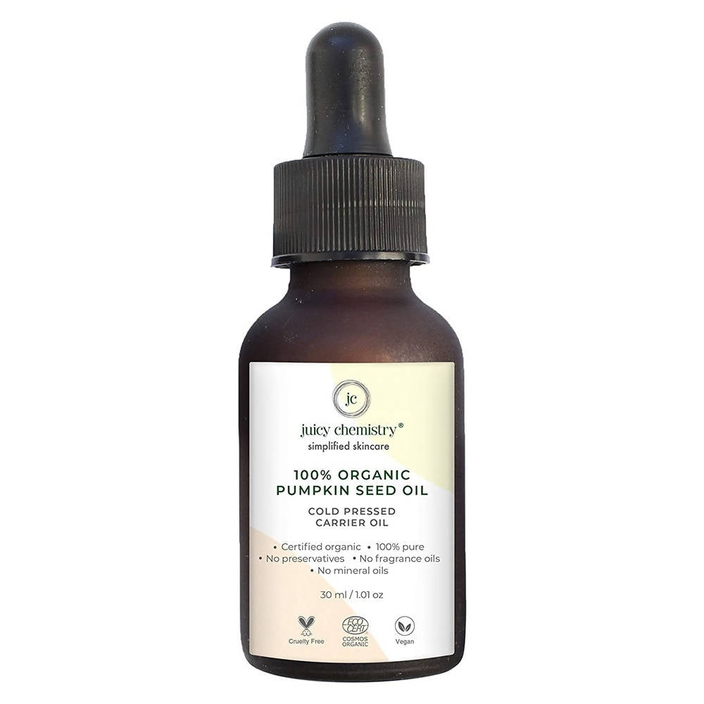 Juicy Chemistry Organic Pumpkin Seed Oil For Cold Pressed Carrier Oil