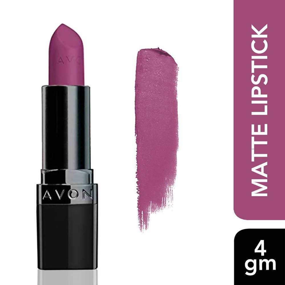 Avon True Color Perfectly Matte Lipstick - Hot Plum - DrMediCart