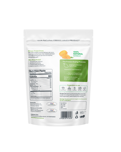 Moon Freeze Dried Mango Cubes