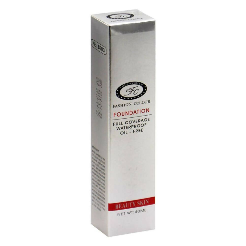 Fashion Colour Oil Free Full Coverage Waterproof Foundation-Shade 02
