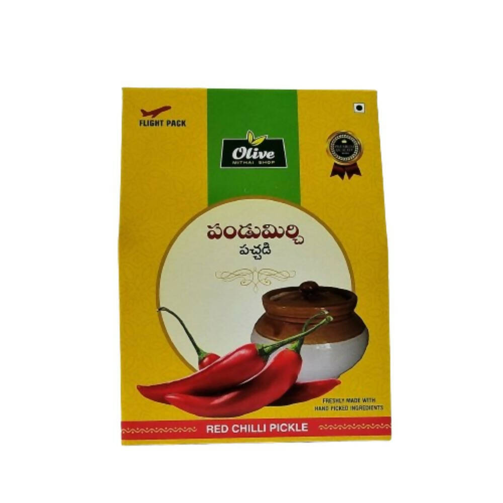 Buy Olive Mithai Red Chilli Pickle from DrMediCart, Ship from India to USA