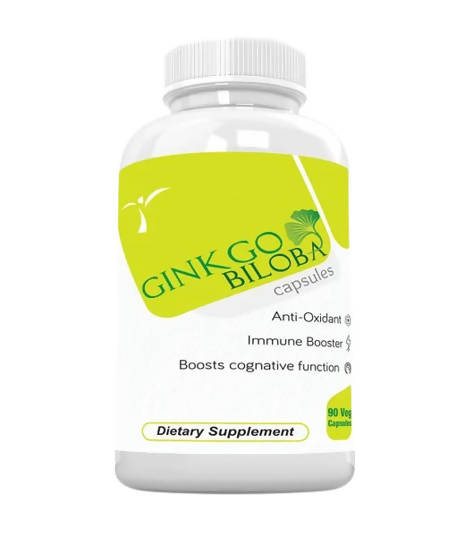 Ramini Bio Nutrition Ginkgo Biloba 500mg Veg Capsules