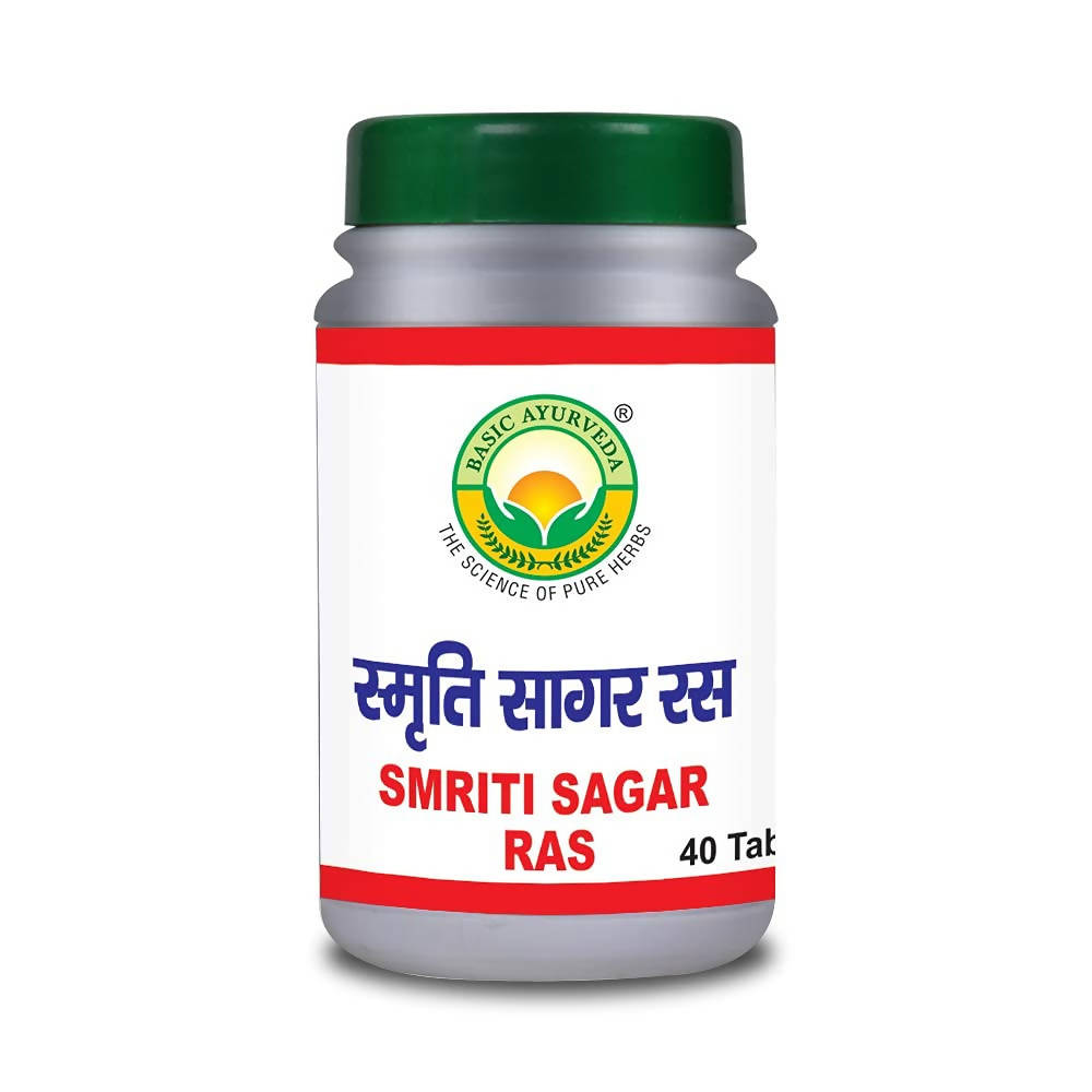 Buy Basic Ayurveda Smriti Sagar Ras Tablets from DrMediCart, Ship from India to USA